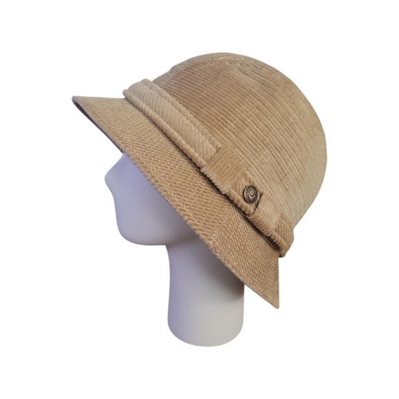 Traveler Country Gentleman Other - Vintage Traveler Country Gentleman Tan Corduroy Hat Size 7 5/8